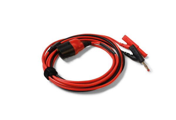 TA405 Pico BNC+ przewód testowy:  4mm stała masa 3m Czerwony