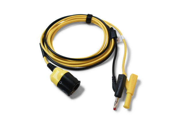 TA407 PicoBNC+ przewód testowy:  4mm stała masa 3m Żółty