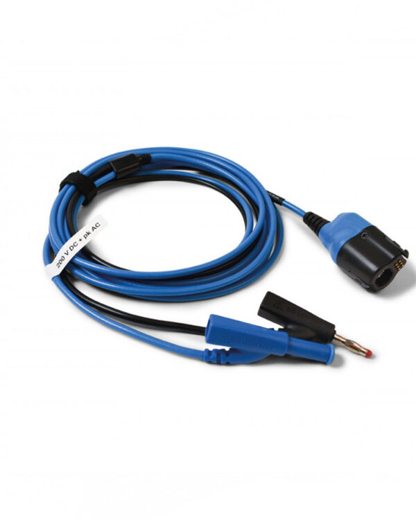 TA475 PicoBNC+ przewód testowy:  4mm stała masa 5m Niebieski