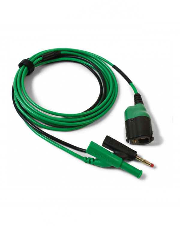 TA477 PicoBNC+ przewód testowy:  4mm stała masa 5m Zielony