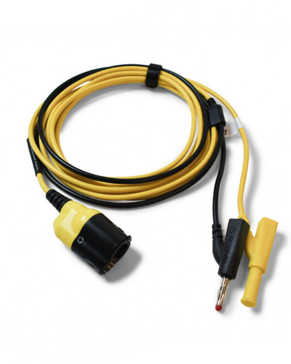 TA478 Pico BNC+ przewód testowy:  4mm stała masa 5m Żółty